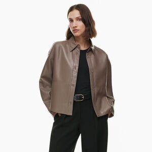 Aritzia Babaton Pelli Hip Shirt Jacket
